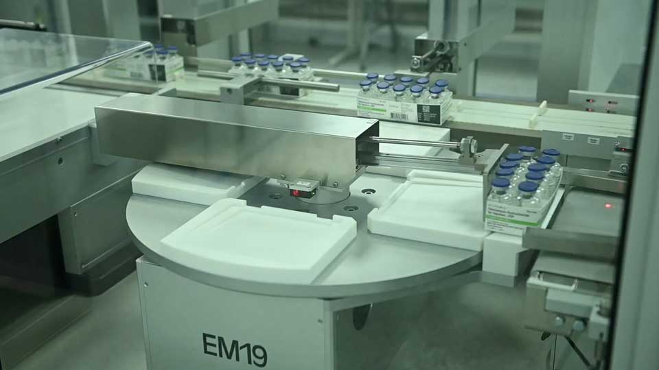 Packaging Vancomycin - video